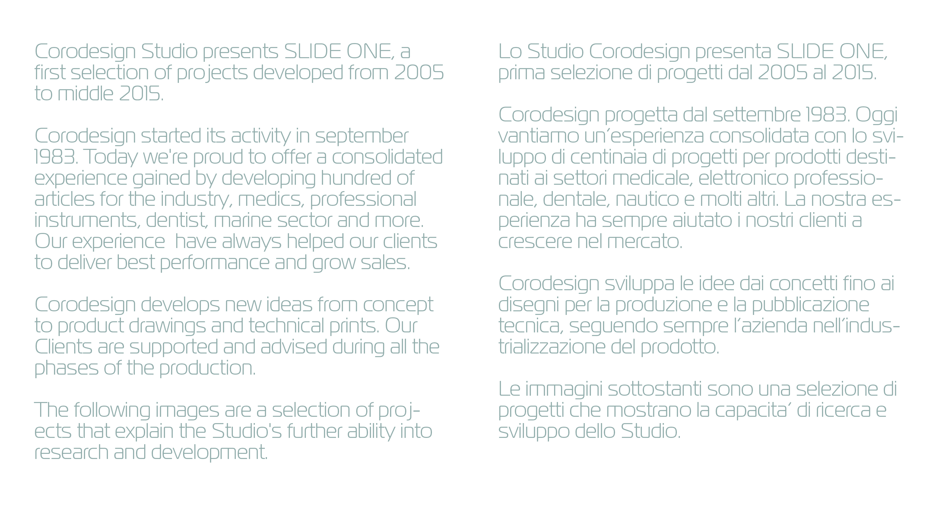 Corodesign service