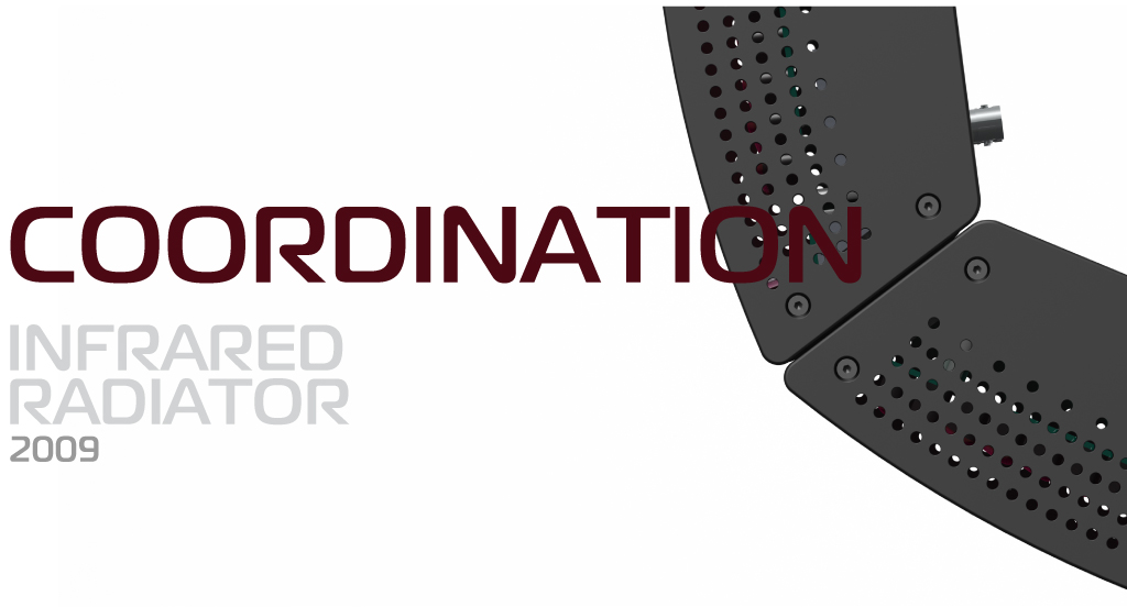 Infrared radiator detail