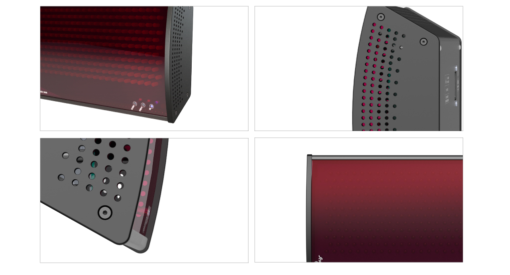 Infrared radiator view
